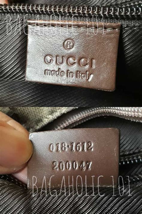 check gucci autheticity code|verify Gucci serial number.